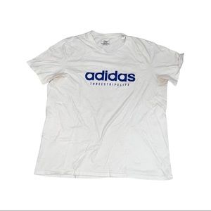 Adidas white XL shirt